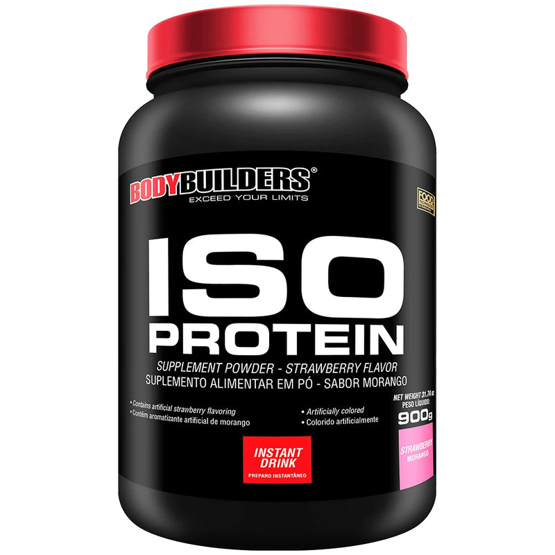 Whey Protein Iso Protein 900g - Bodybuilders Suplemento em pó para atletas